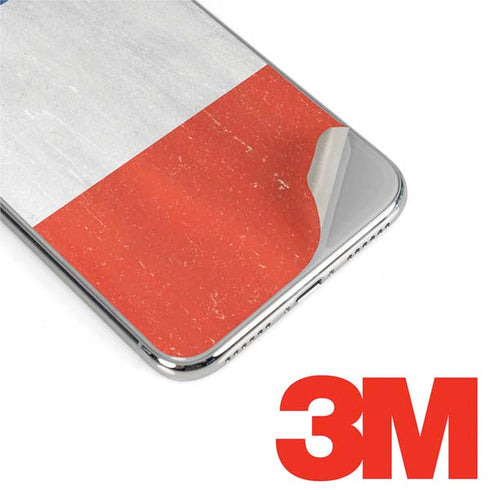 French Flag Distressed iPhone XR Skin